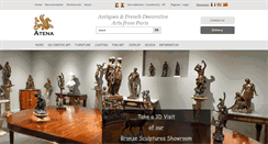Desktop Screenshot of galerie-atena.com